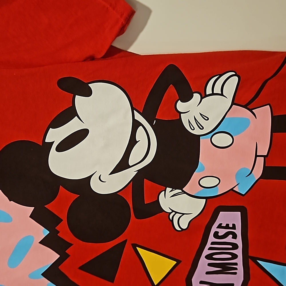 Mickey & Co. Unisex ted short sleeve graphic tee Med covered in art Ltd. Edition - Picture 8 of 8